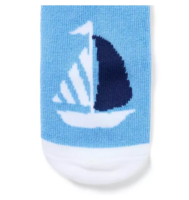 Baby Sailboat Sock