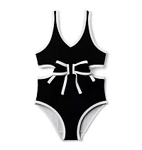 Cutout Bow Swimsuit