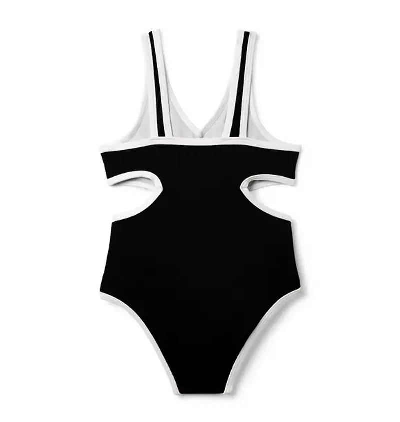 Cutout Bow Swimsuit