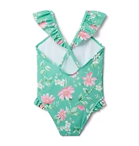 Floral Rosette Swimsuit