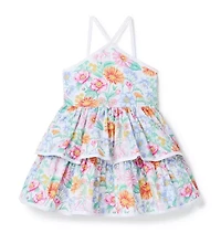 The Floral Halter Dress