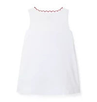 Embroidered Floral Pocket Dress