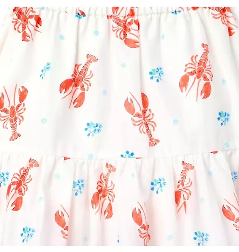 Lobster Border Print Dress