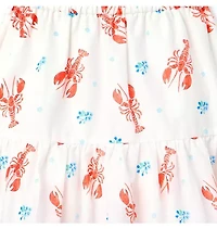 Lobster Border Print Dress