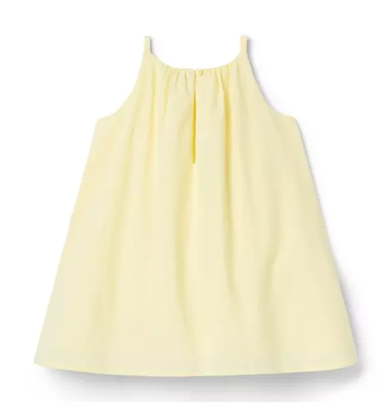 Rosette Halter Dress