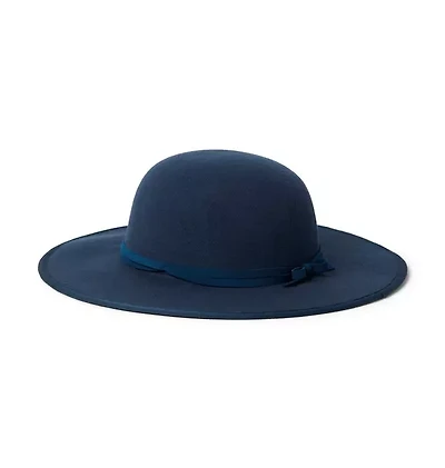 Wide-Brim Felt Hat