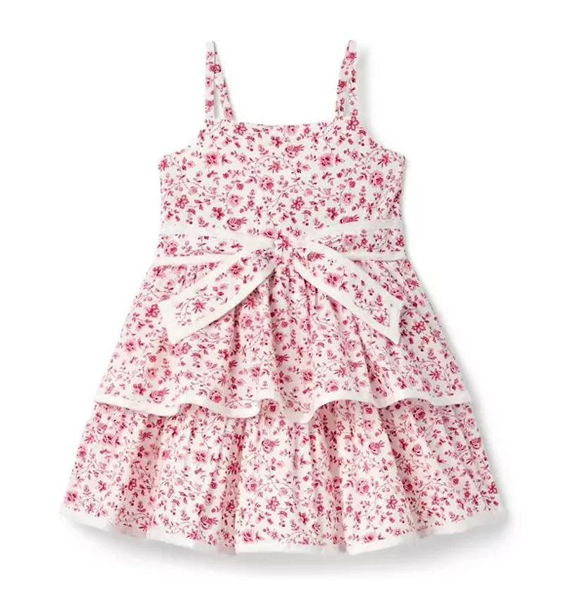 The Ditsy Floral Tiered Dress