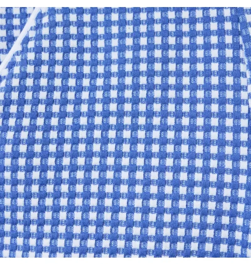 Gingham Jacquard Short