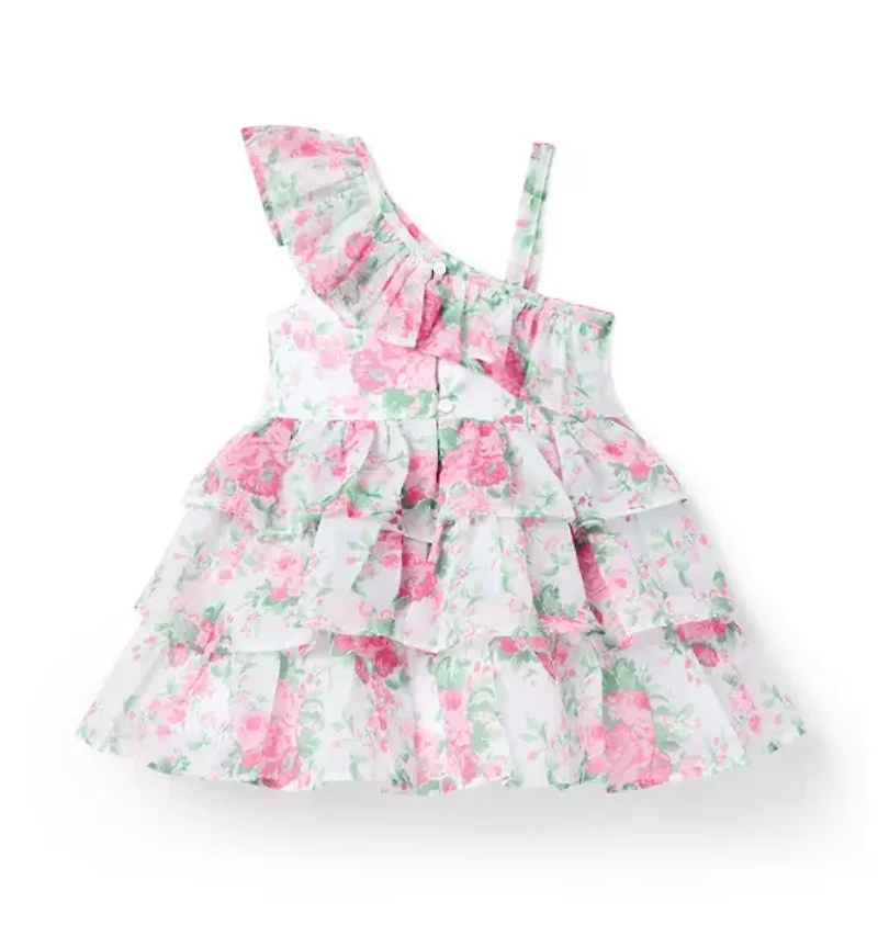 The Rose Ruffle Tiered Dress