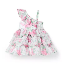 The Rose Ruffle Tiered Dress