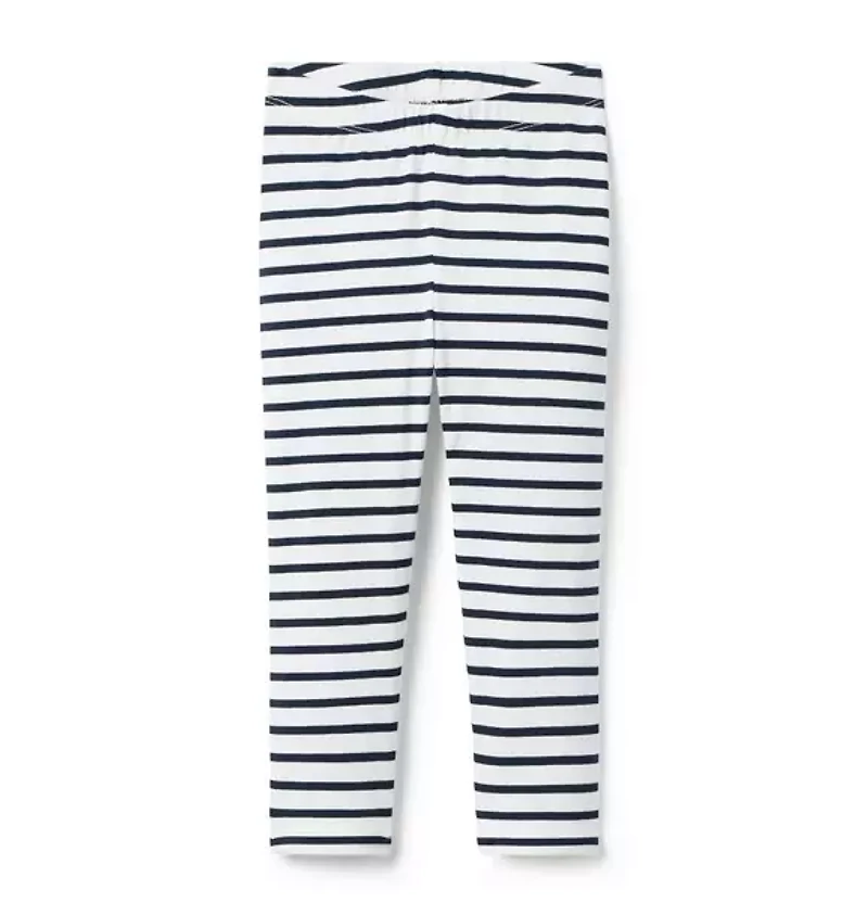 Striped Ponte Legging
