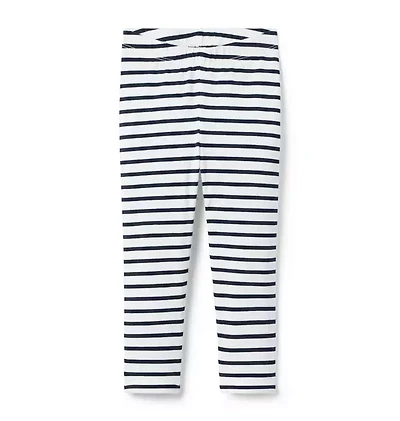 Striped Ponte Legging