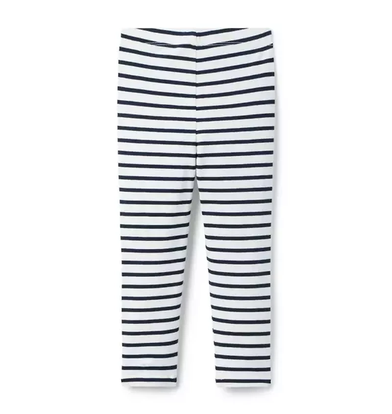 Striped Ponte Legging