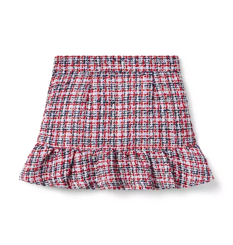 The Tweed Ruffle Skirt