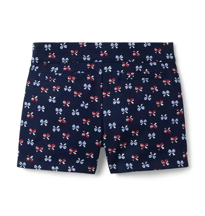 Bow Canvas Short