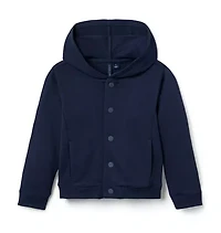 The French Terry Hooded Jacket
