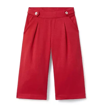Wide Leg Ponte Pant