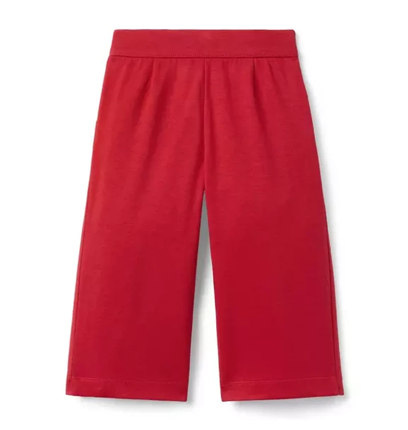 Wide Leg Ponte Pant