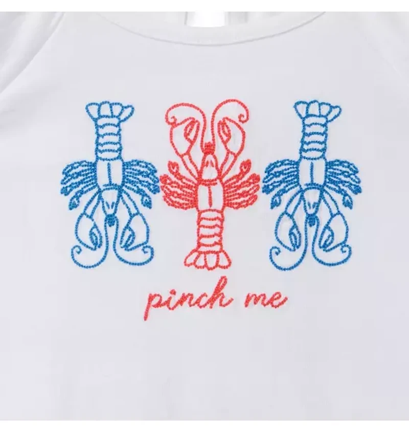 Lobster Flutter Sleeve Tee