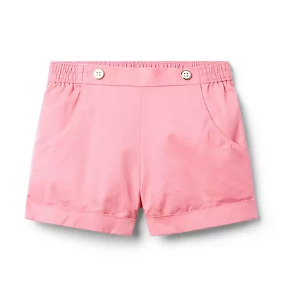 Twill Cuffed Short