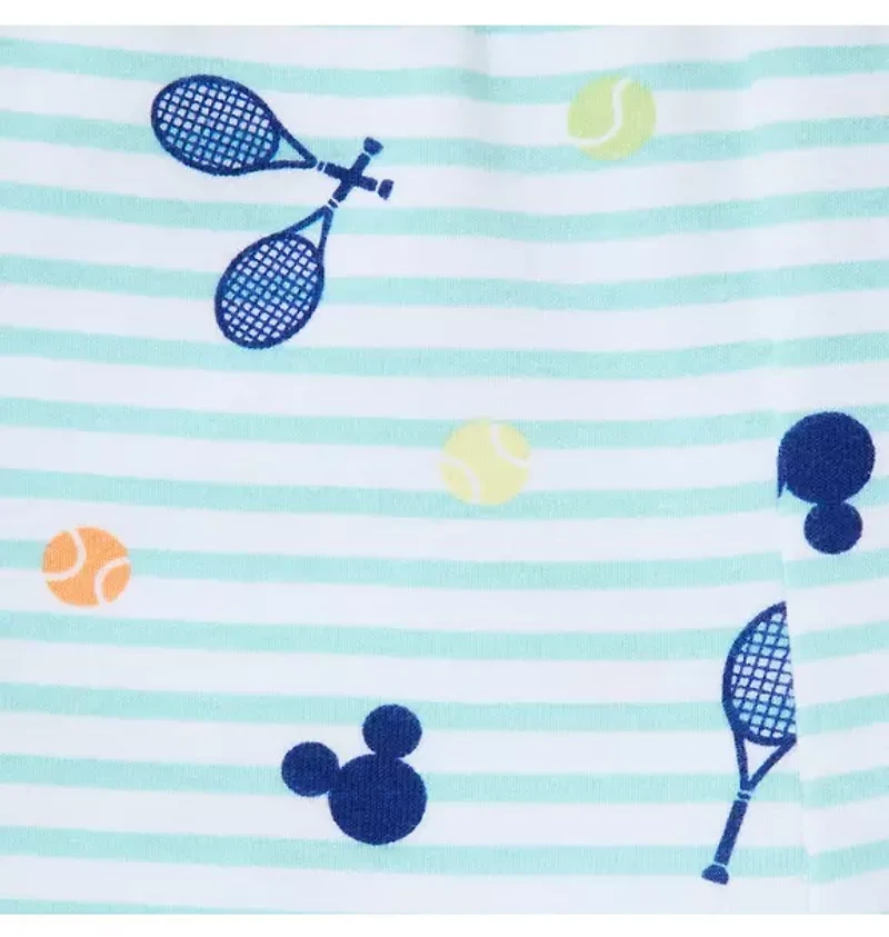 Organic Cotton Disney Mickey Mouse Tennis Short Pajama