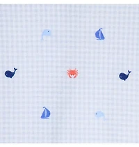 Baby Organic Cotton Sea Friends Footed Pajama