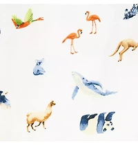 Baby Organic Cotton Zoo Animal Pajama