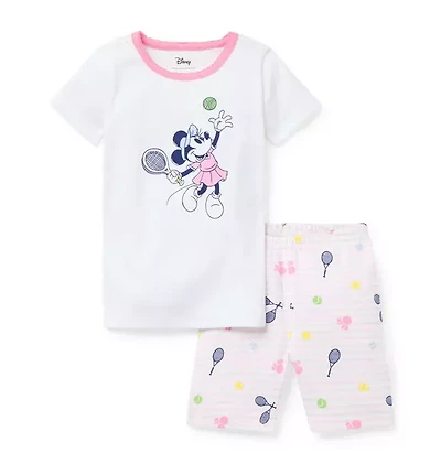 Organic Cotton Disney Minnie Mouse Tennis Short Pajama
