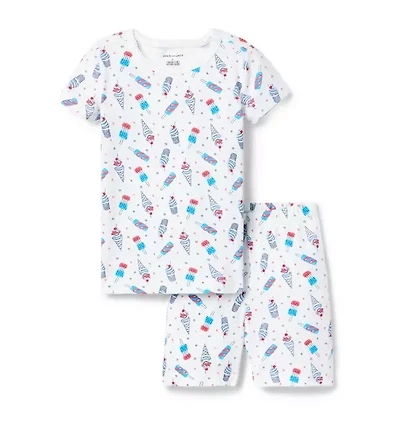 Organic Cotton Ice Cream Short Pajama