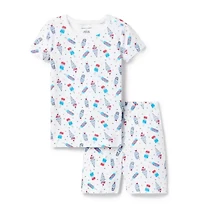 Organic Cotton Ice Cream Short Pajama