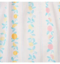 Classic Sleeveless Pajama Set Fruit Vine