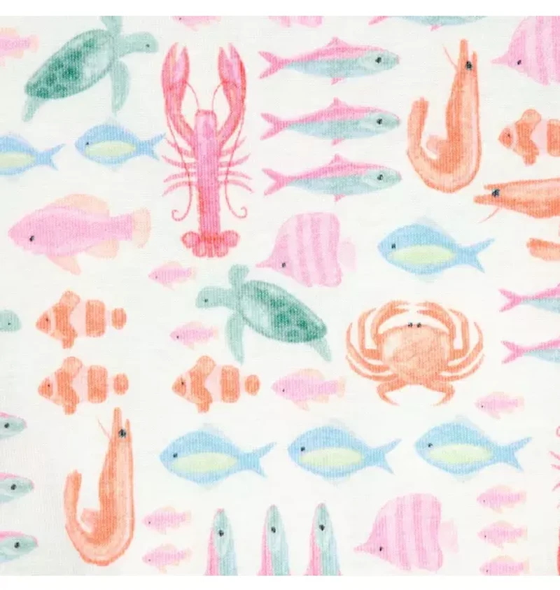 Organic Cotton Lobster Short Pajama