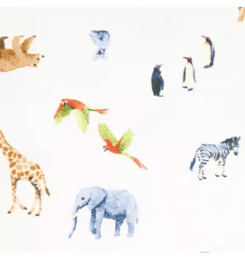 Organic Cotton Zoo Animal Short Pajama