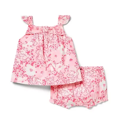 Lilly Pulitzer x Janie and Jack Wilda Baby Set