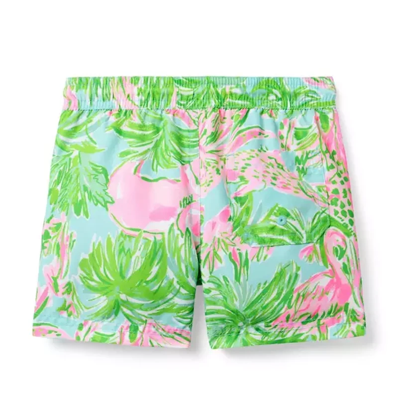 Lilly Pulitzer x Janie and Jack Carter Swim Trunk