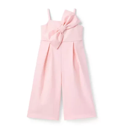 THINK PINK Bow Jumpsuit