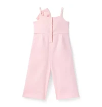 THINK PINK Bow Jumpsuit