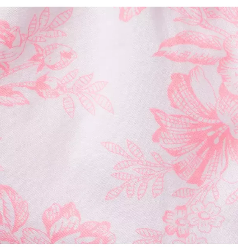 THINK PINK Floral Toile Romper