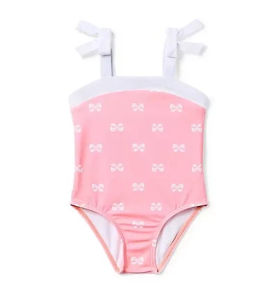 THINK PINK Recycled Bow Swimsuit