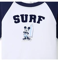 Disney Mickey Mouse Surf Baseball Tee