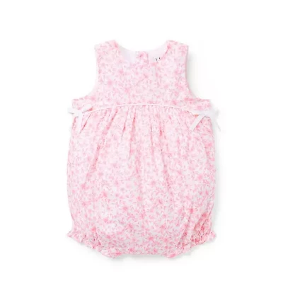 THINK PINK Ditsy Floral Baby Romper