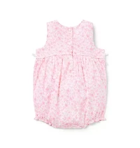 THINK PINK Ditsy Floral Baby Romper