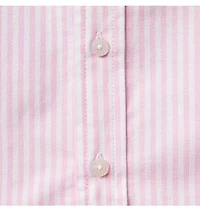 THINK PINK Striped Oxford Shirt