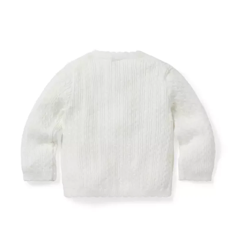 Baby Cable Knit Cardigan