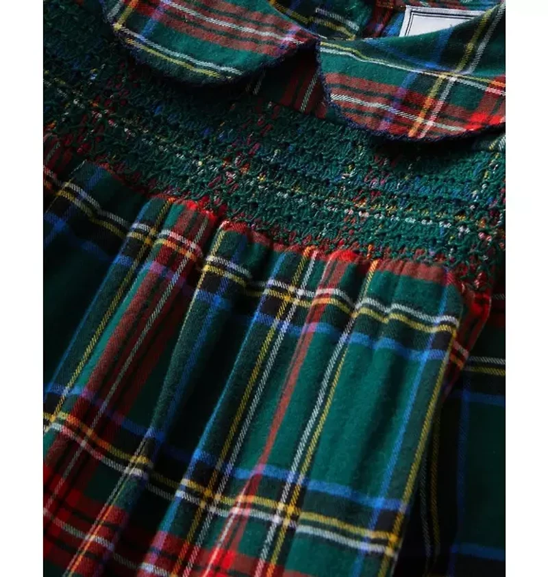 Petite Plume Girl's Brushed Twill Eloise Nightgown Kensington Tartan
