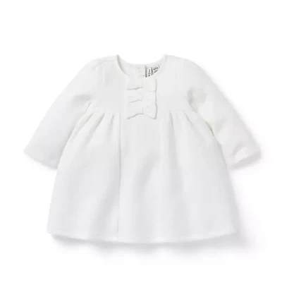 Baby Quilted Floral Bow Dress