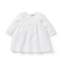 Baby Quilted Floral Bow Dress