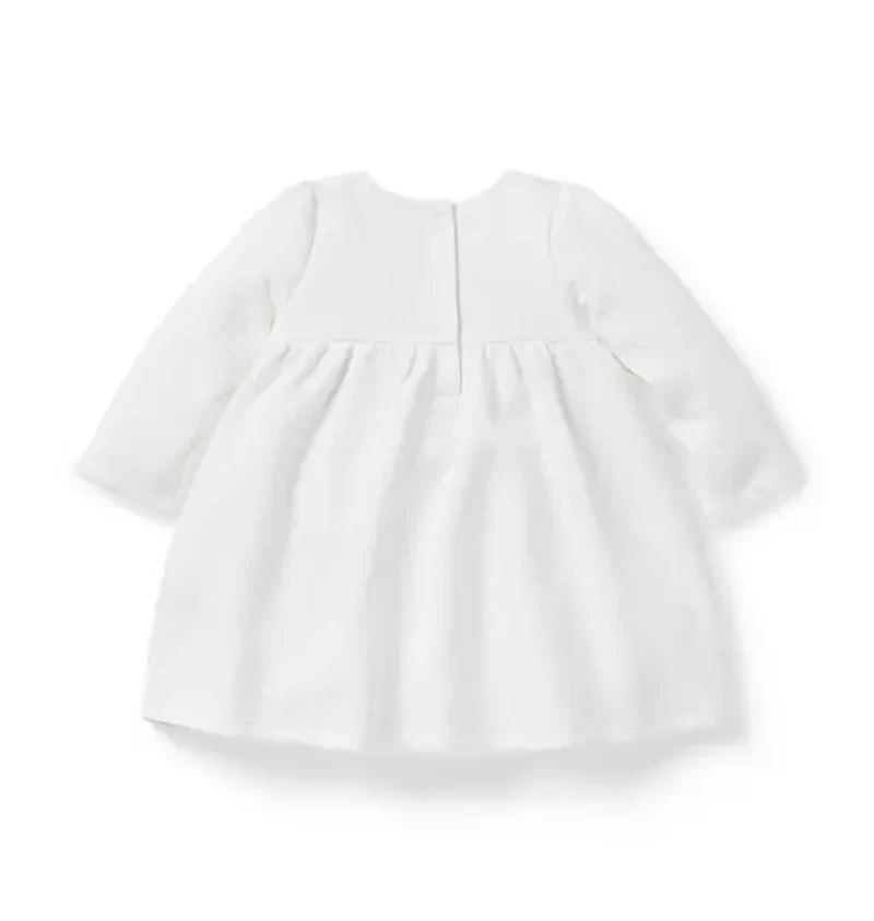 Baby Quilted Floral Bow Dress