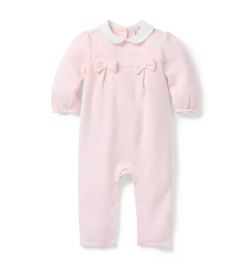 Baby Quilted Floral One-Piece