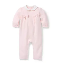 Baby Quilted Floral One-Piece